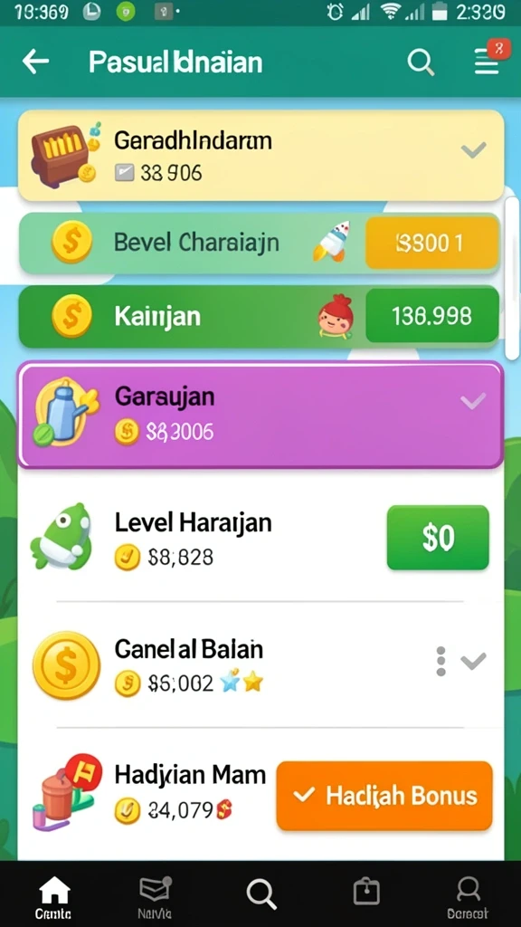 Gameplay interaktif yang menantang dan menarik.