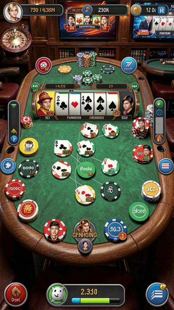 Tampilan menarik dari salah satu permainan slot yang tersedia.