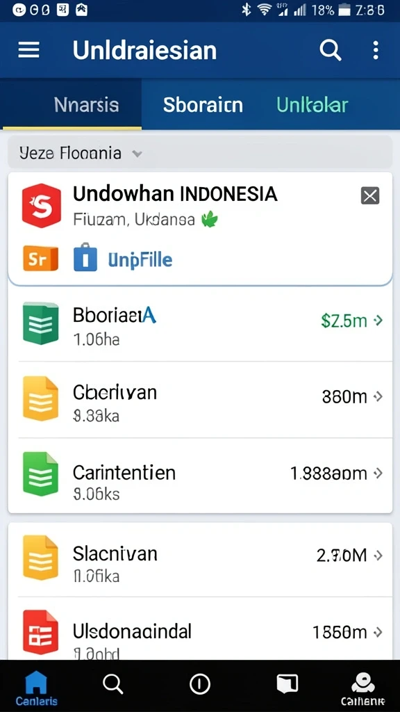 Menu pengaturan yang mudah digunakan dan intuitif.