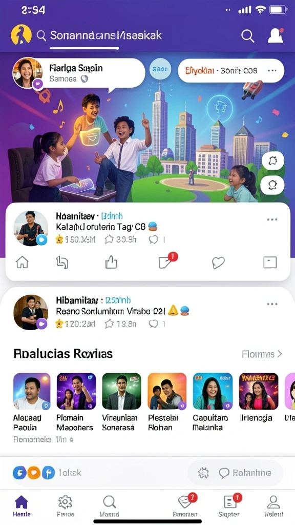 Mode multiplayer yang seru untuk bersaing dengan teman-teman.