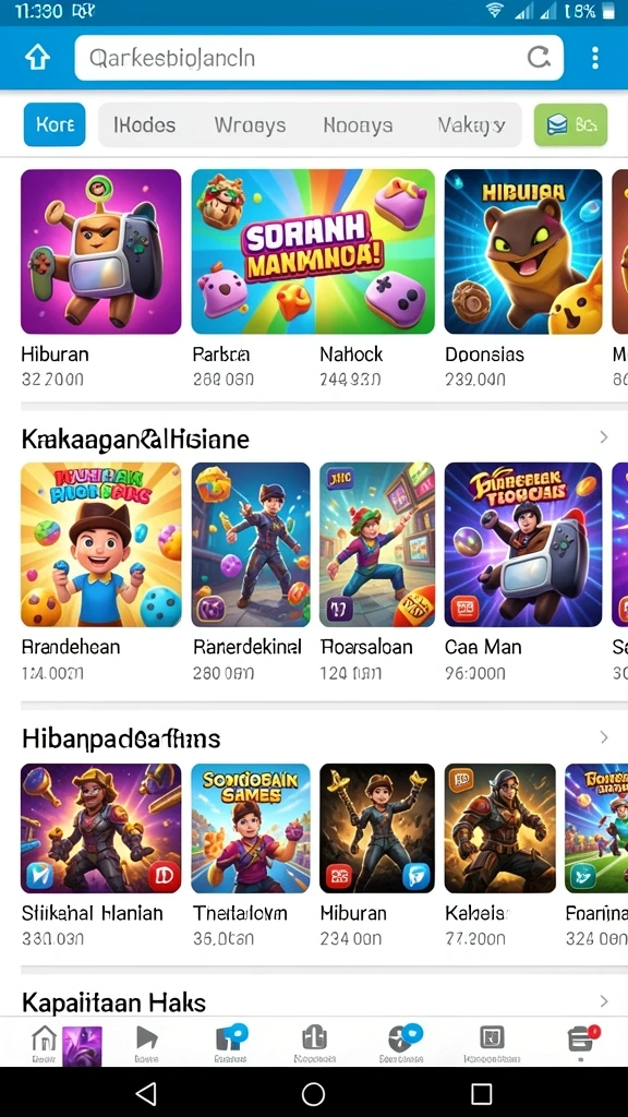 Bergabung dalam permainan multiplayer seru.