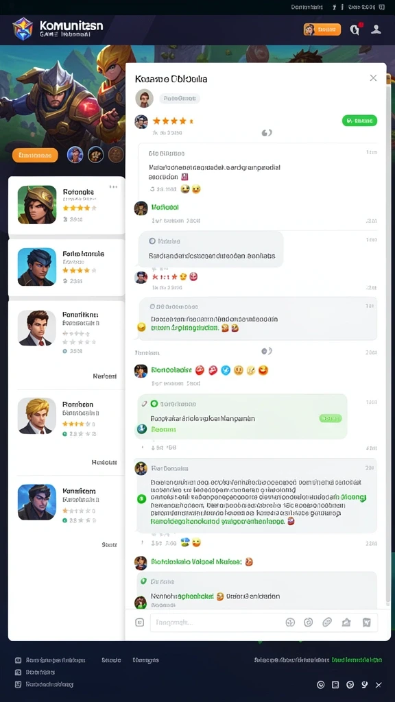 Tampilan antarmuka yang user-friendly dan menarik.