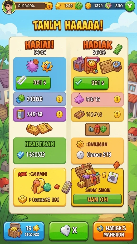 Level yang menantang untuk meningkatkan keterampilan.