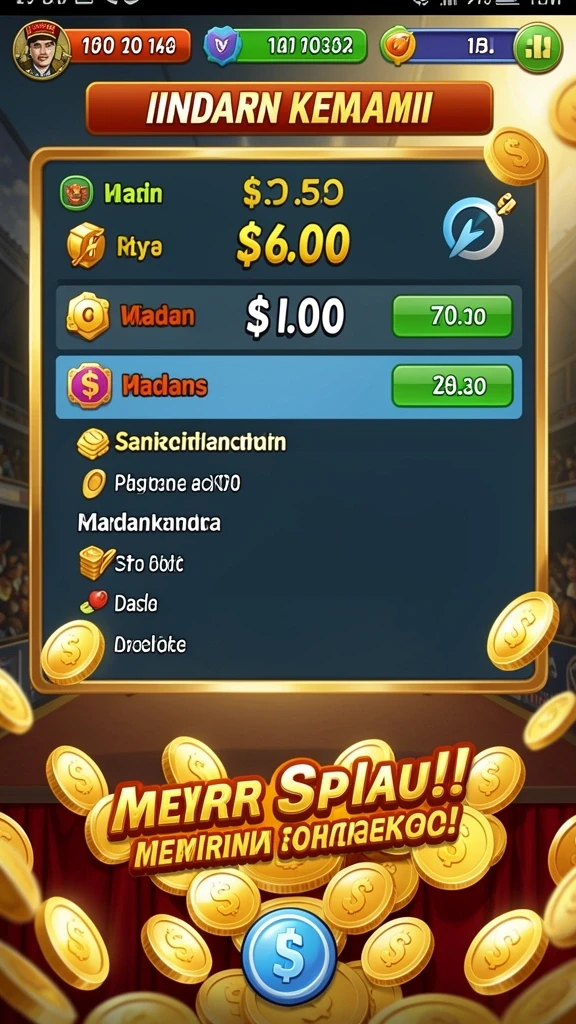 Berbagai pilihan tema slot yang menggugah selera.
