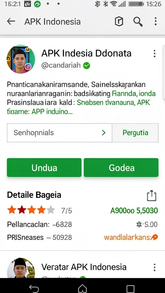 Tampilan antarmuka yang ramah pengguna.