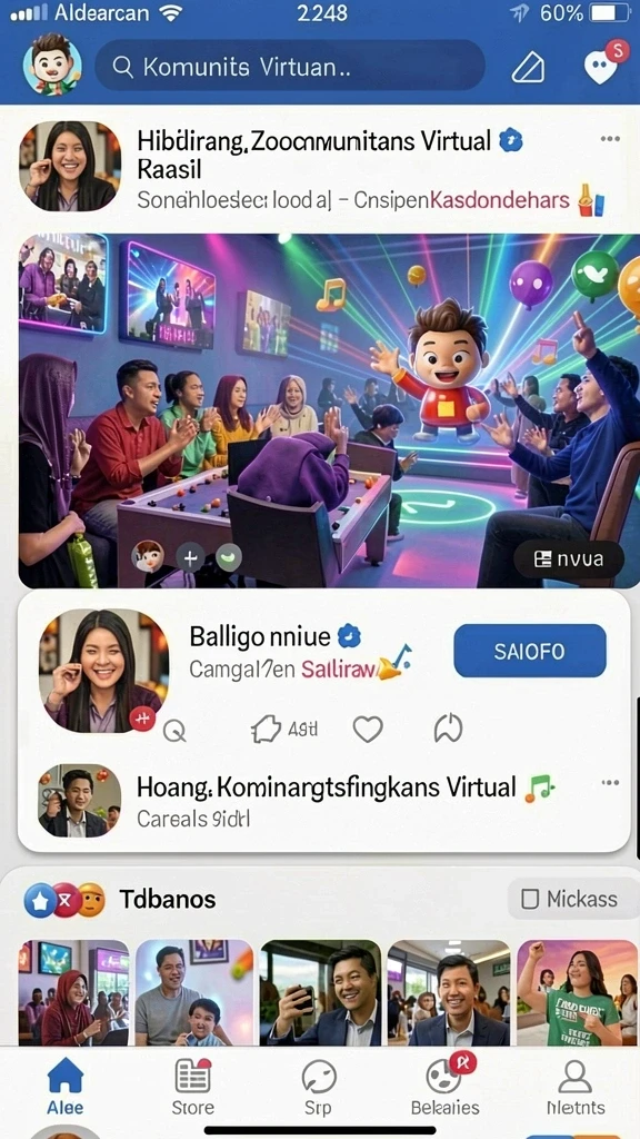 Fitur chatting yang memudahkan komunikasi pengguna.