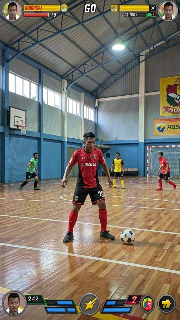 Grafik yang memukau dan animasi halus.