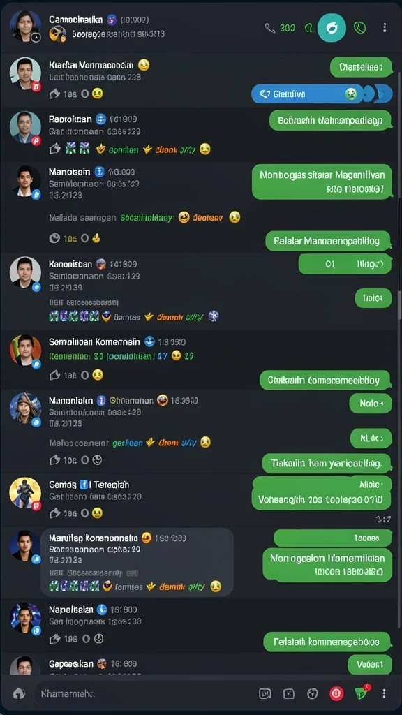 Tampilan salah satu level permainan yang menantang.