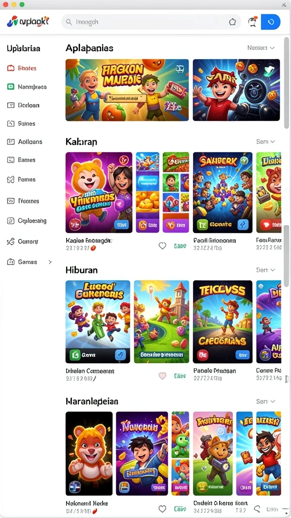 Tampilan antarmuka aplikasinya yang menarik dan mudah digunakan.