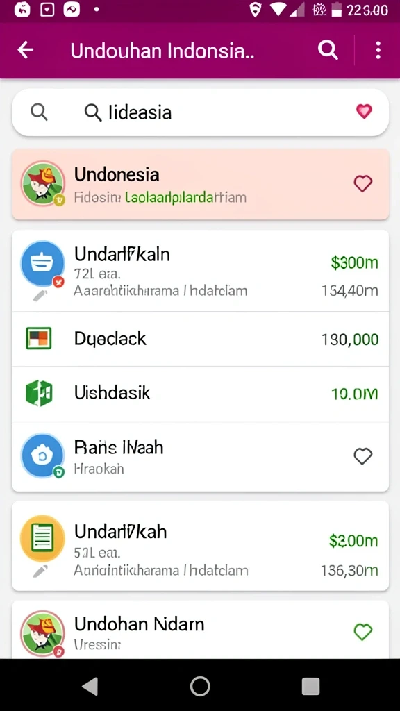 Fitur mode permainan yang beragam.