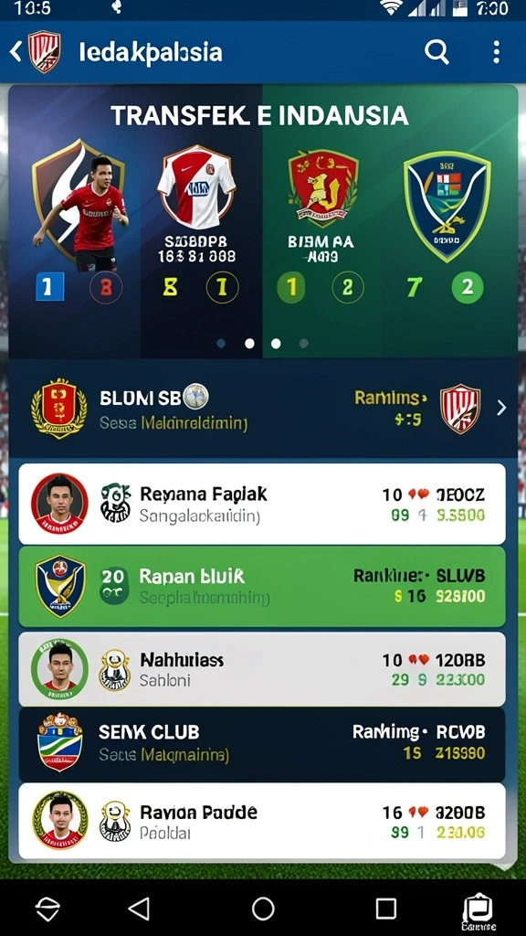 Tampilan antarmuka yang intuitif dan menarik.