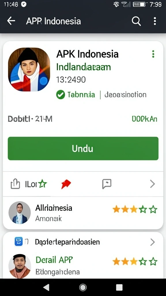 Screenshot saat pemain berhasil menyelesaikan tantangan.