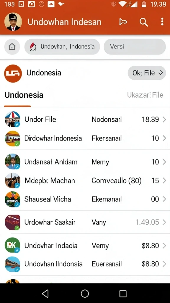 Tampilan antarmuka yang intuitif dan user-friendly.
