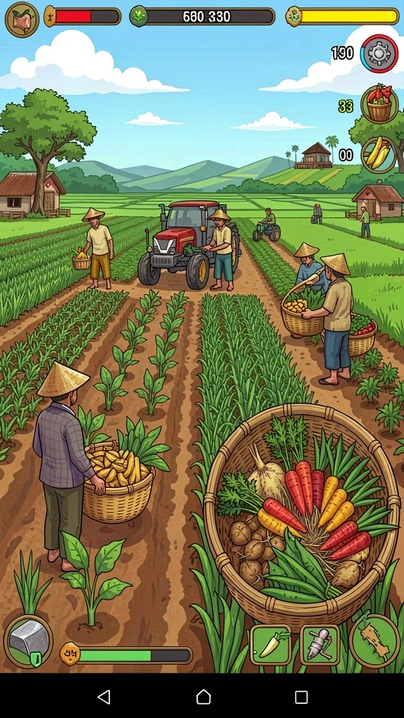 Tampilkan berbagai mode permainan yang menantang dan seru.