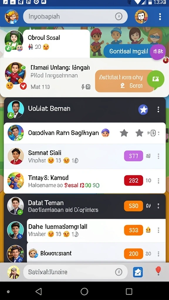 Tampilan antarmuka yang menarik dan mudah digunakan.