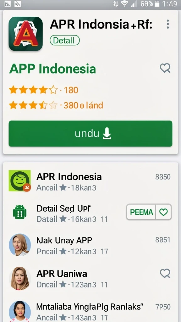 Tampilan antarmuka yang sederhana dan intuitif.