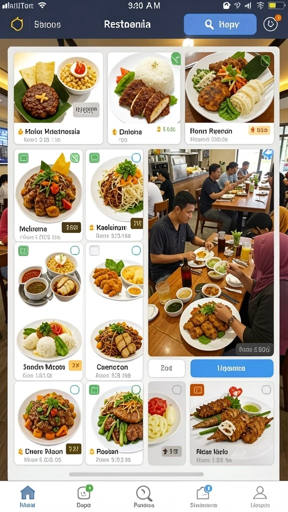 Beragam karakter unik untuk dipilih dan dimainkan.