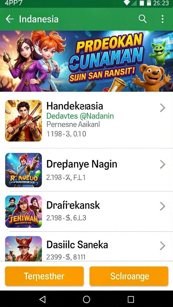 Tampilan antarmuka yang bersih dan mudah digunakan.