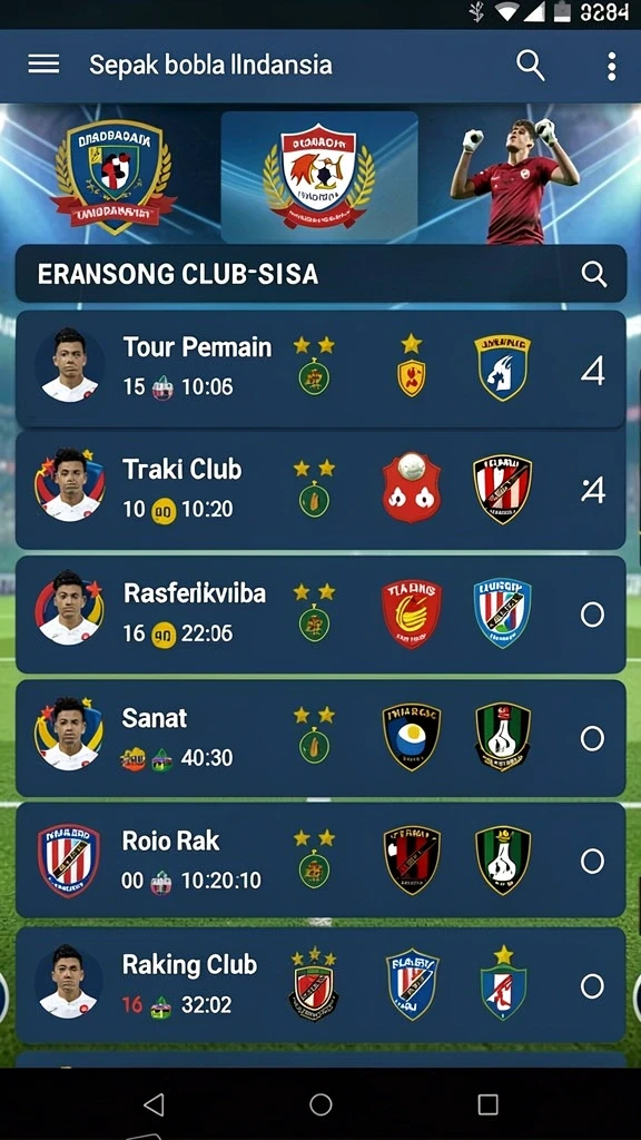 Menunjukkan leaderboard dengan skor tertinggi pemain.