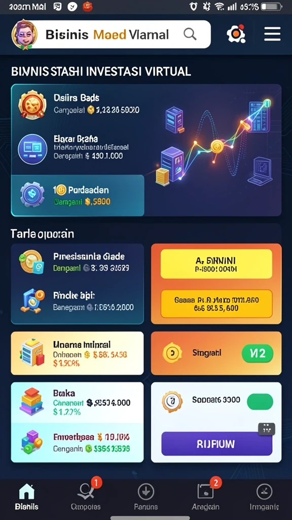 Fitur reward harian yang menguntungkan pemain.
