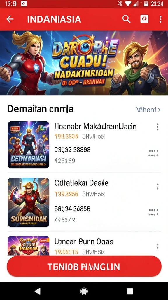 Tampilan antarmuka pengguna yang ramah dan intuitif.
