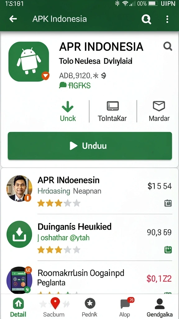 Tampilan antarmuka yang menarik dan mudah digunakan.