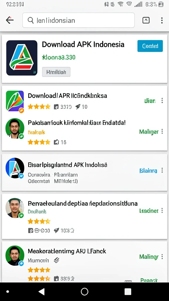 Tampilan antarmuka pengguna yang intuitif dan menarik.