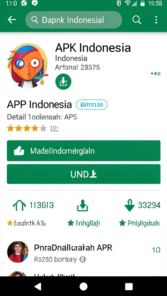 Tampilan antarmuka yang bersih dan menarik.