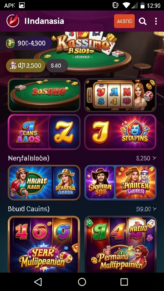 Berbagai pilihan tema permainan slot yang unik.