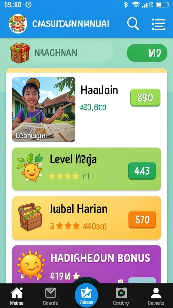 Karakter yang beragam dengan kemampuan unik.