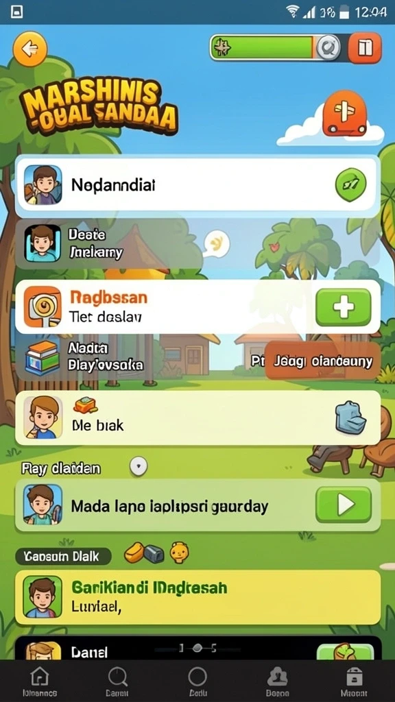 Tampilan antarmuka yang user-friendly dan menarik.