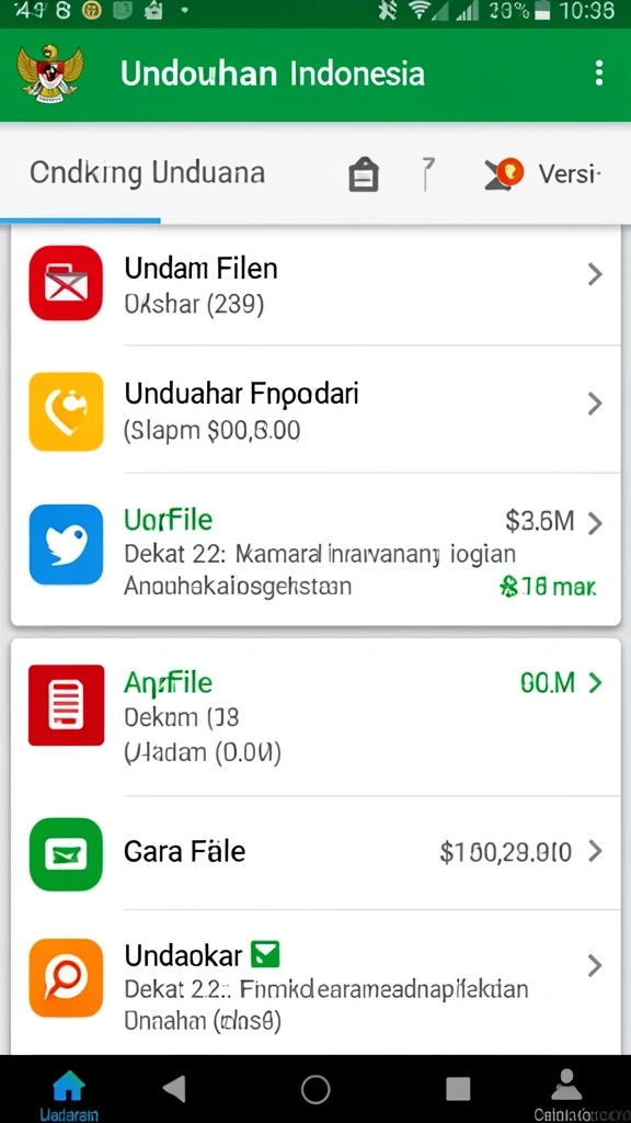 Berbagai jenis permainan yang bisa dipilih dengan mudah.