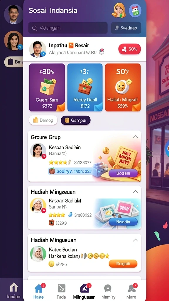 Fitur bonus yang menarik dan menguntungkan.