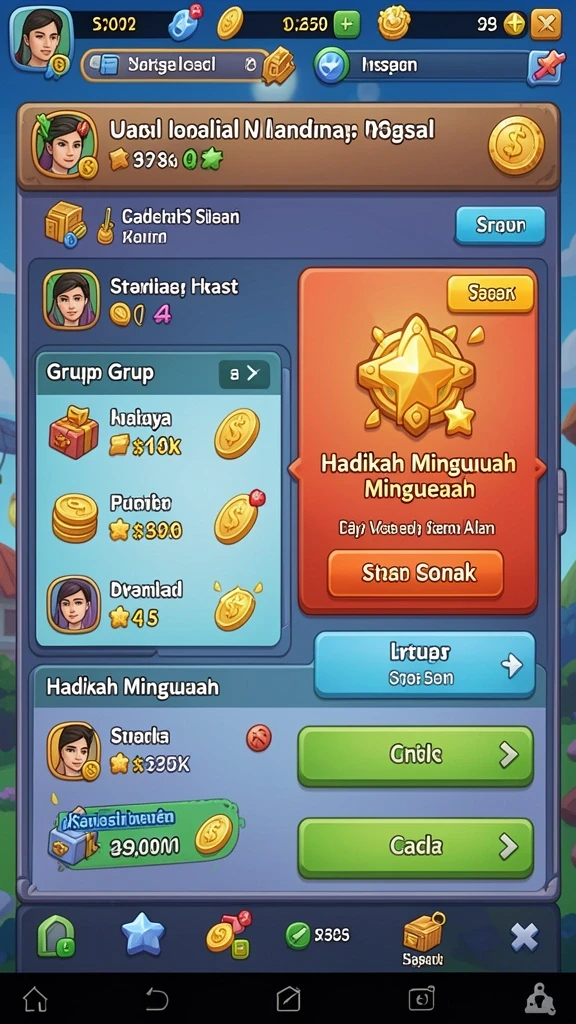 Tampilan antarmuka yang menarik dan mudah dinavigasi.