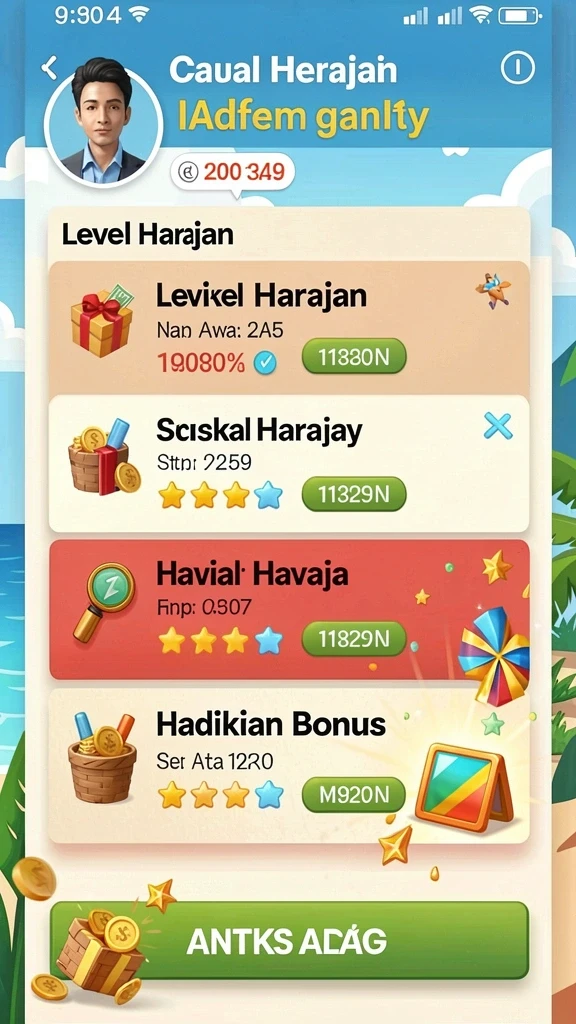 Mode permainan yang bervariasi dan seru.