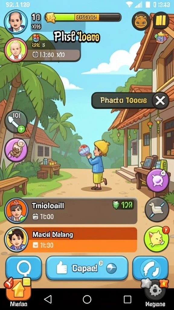 Grafis menawan yang memikat mata.