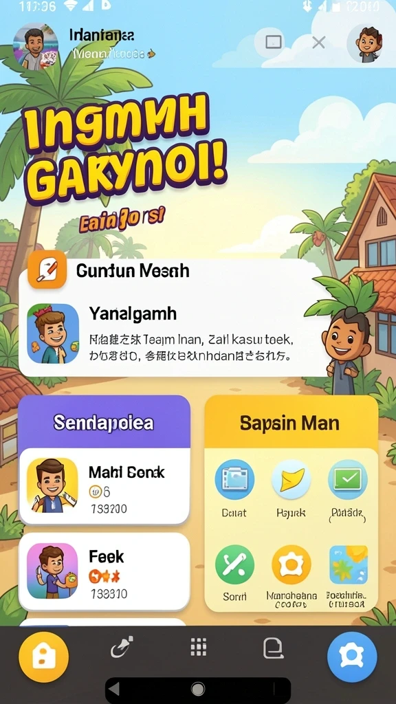 Tampilan antarmuka yang menarik dan mudah digunakan.