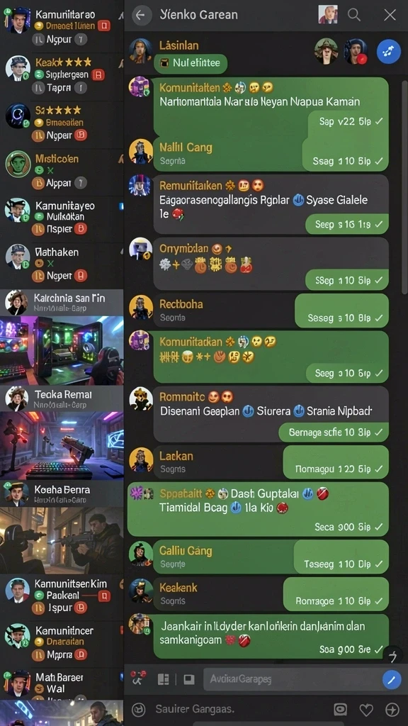 Tantangan menarik yang disajikan dalam game.